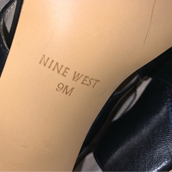 NINE WEST FONTINA platform stiletto heels women’s size 9 - Picture 6 of 17